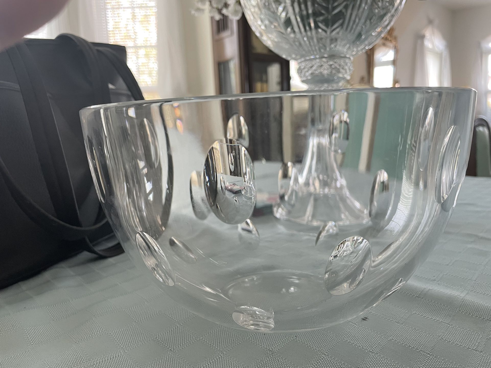 JOHN ROCHA WATERFORD CRYSTAL IMPRINT BOWL