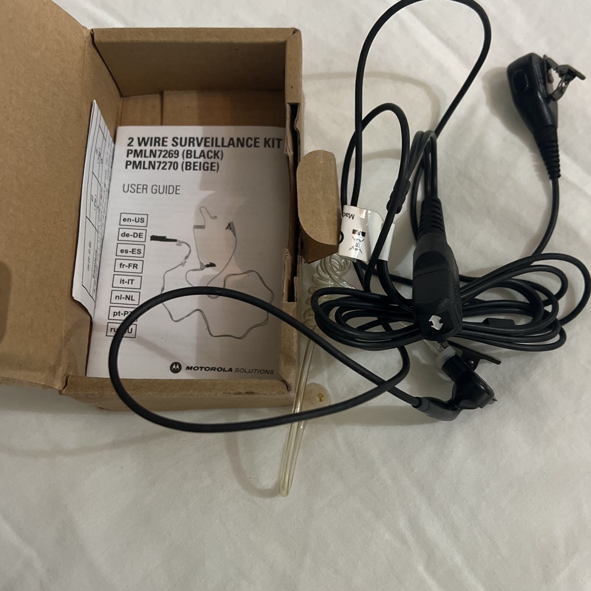 2 Wire Surveillance Kit