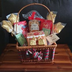 Valentine's day chocolate basket