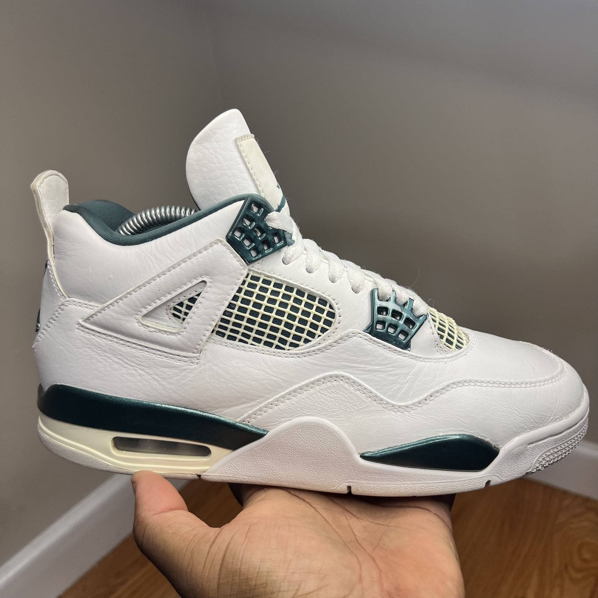 Air Jordan 4 Retro “Oxidized Green” FQ8138-103 Size 8M NO BOX