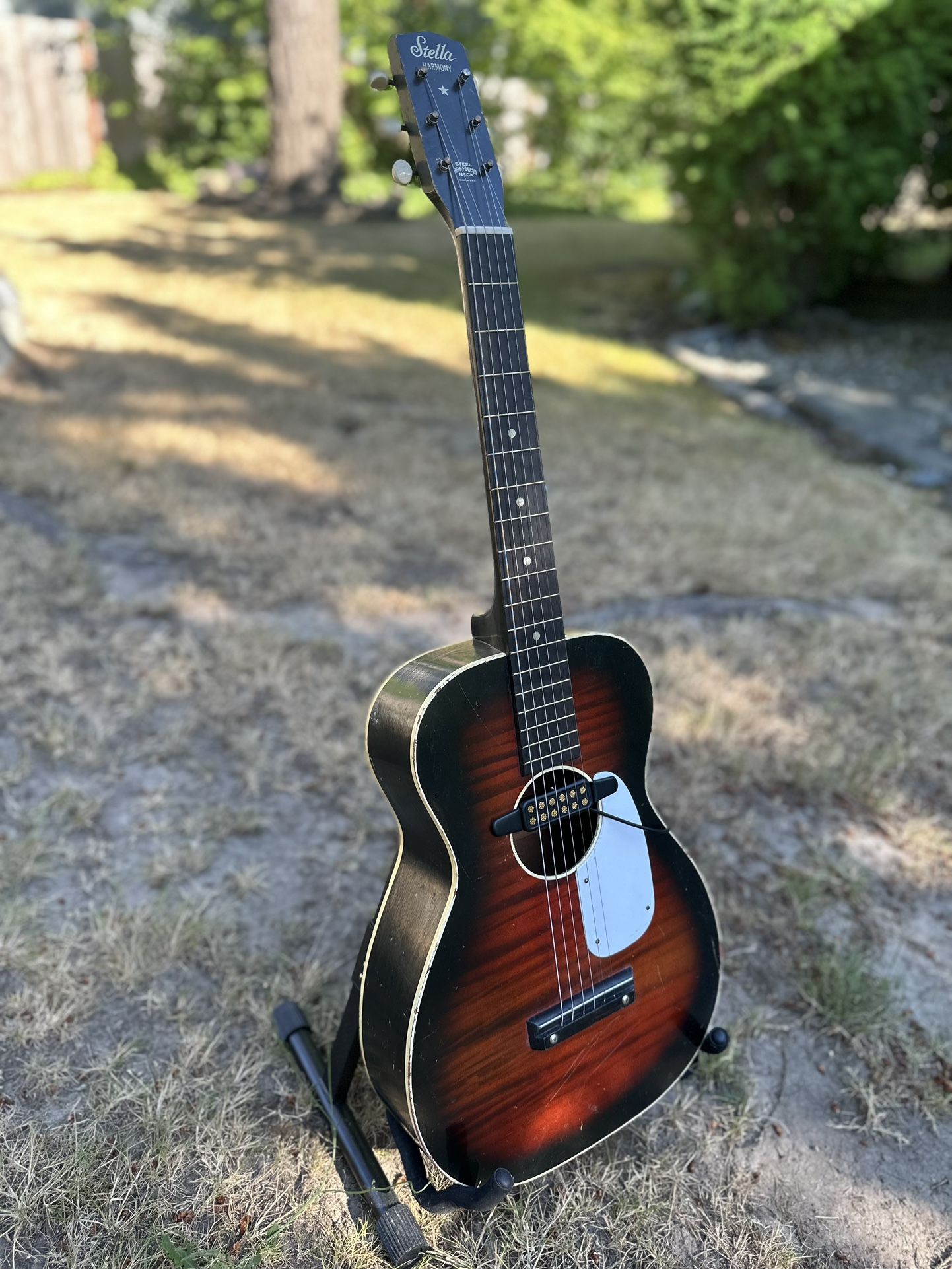Stella HARMONY 60’s vintage guitar ギター VINTAGE 60'S HARMONY STELLA PARLOR ACOUSTIC GUITAR SUNBURST