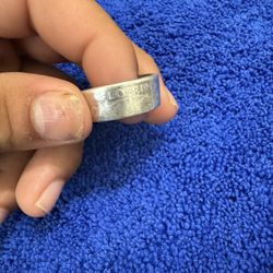 Sliver Coin Ring