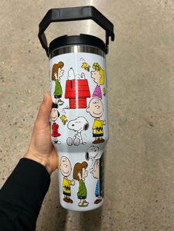NWT Limited edition Peanuts Snoopy & Friends Insulated Travel Tumbler