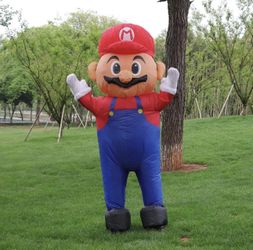 Super Mario Inflatable Costume For Adult
