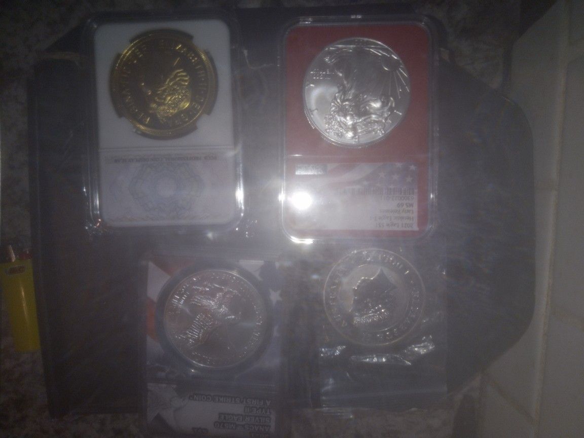 Perfect Ms 70 Coin And Ms69