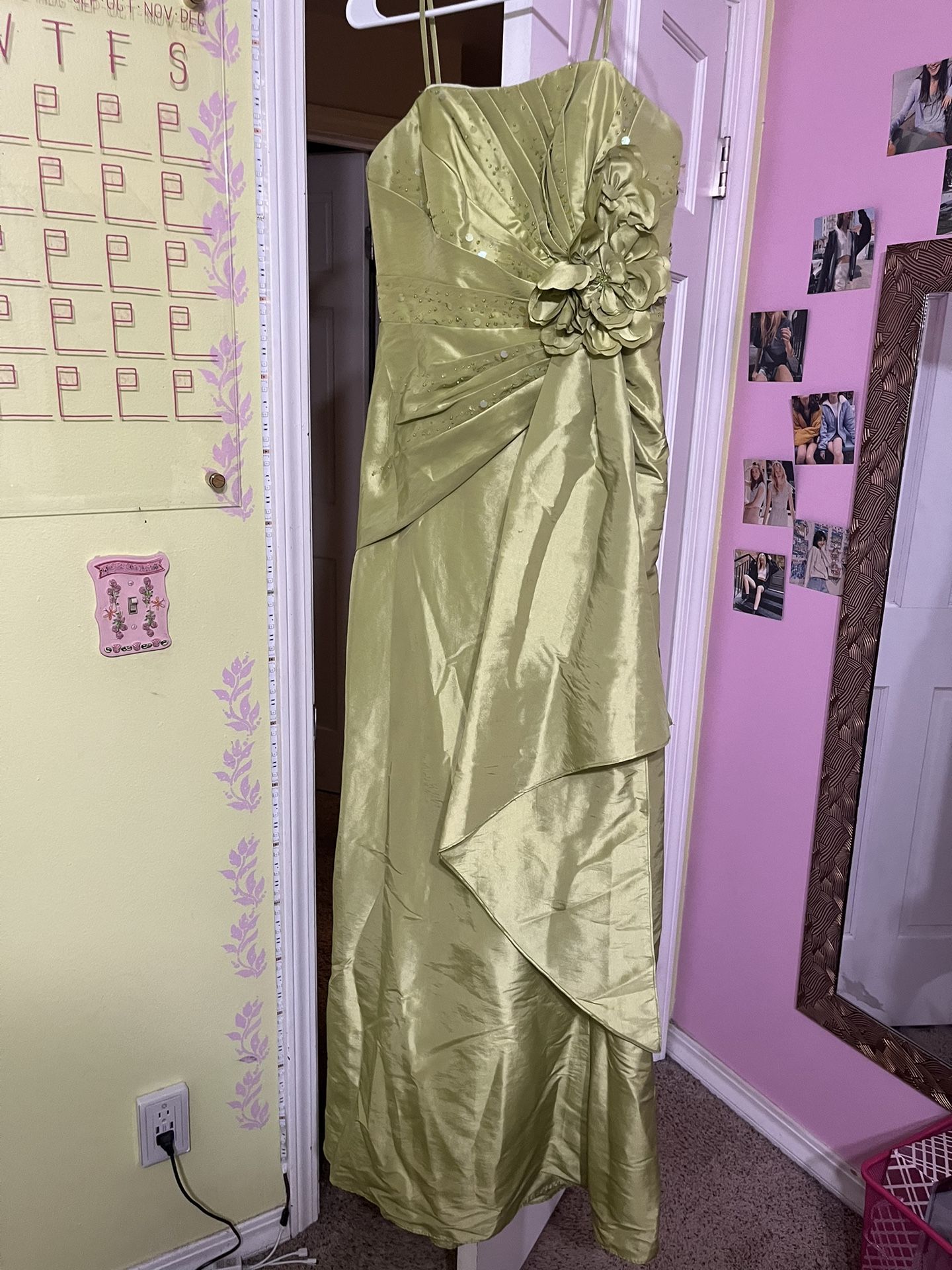 Moss/Olive Green Dress