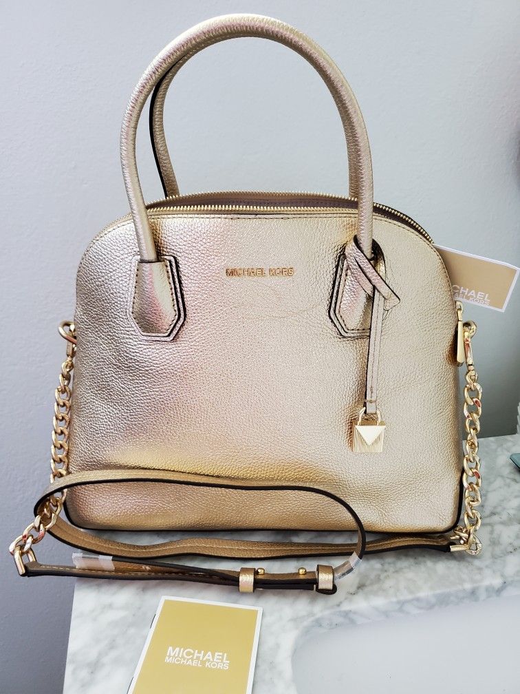 New Michael Kors Dome Handbag