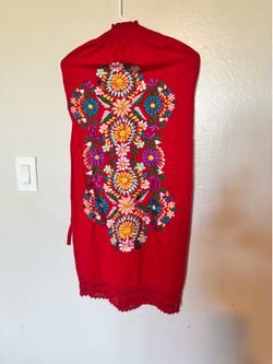 Mexican halter dress
