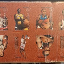 1997 Upper Deck Exclusive Uncut Rookie Sheet (Kobe Bryant Rookie)