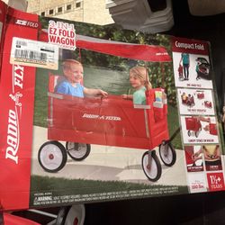 Radio Flyer Wagon Used Once In Great Condition 