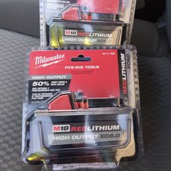 Milwaukee  batteries 