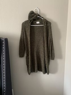 Olive Green cardigan