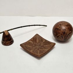 Stone/Ceramic Candle Snuffer, Plate, Ball - Pier 1