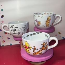 Disney Winnie The Pooh Mugs NEW