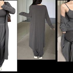 Women's two piece pants suit casual pants & jacket New