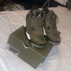 2023 Air Jordan 4 Retro SE Craft GS 'Olive'