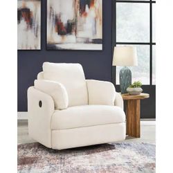 Signature Design by Ashley Modmax Beige Swivel Glider Rocker Recliner | SaleSumo INSANE DEAL (FIRM)