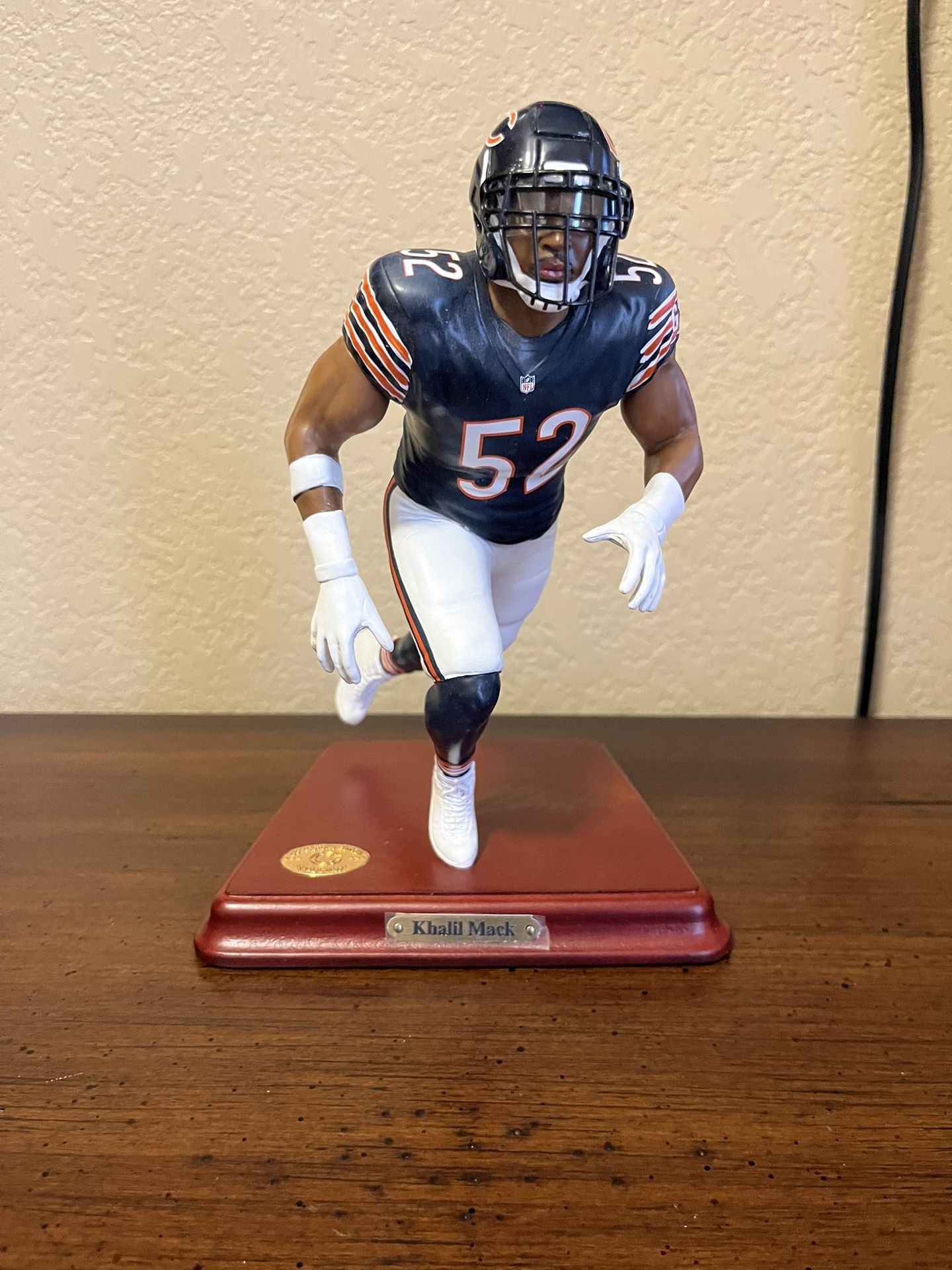 Khalil Mack Danbury Mint Statue 