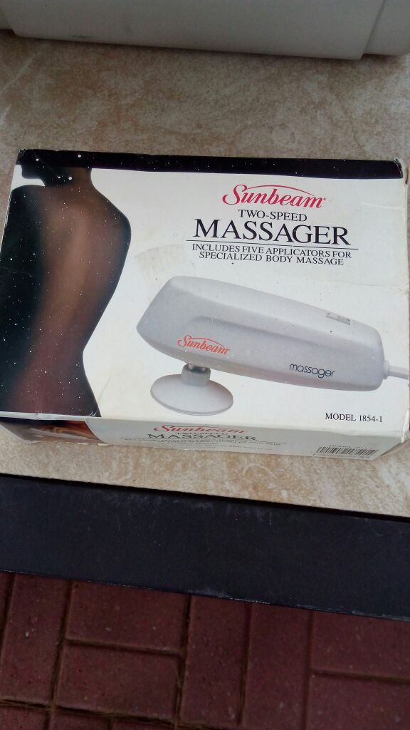 Sunbeam two speed Massager