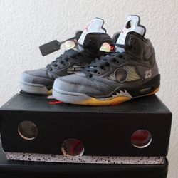 Jordan 5 OFF-WHITE ‘Muslin’ 9M 