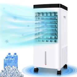 Evaporative Air Cooler,3-IN-1 Portable Air Conditioners Remote Control