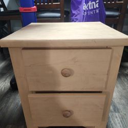 Wood Night Stand Table