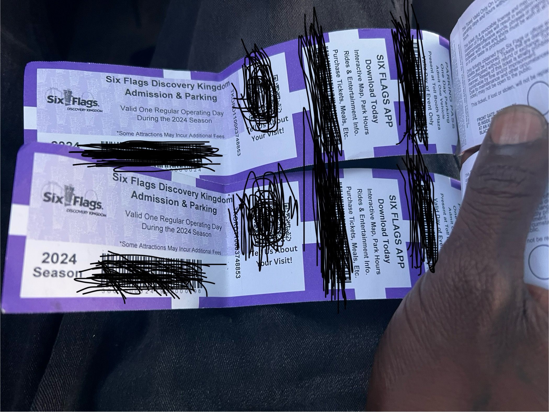 Six Flags Vallejo Passes