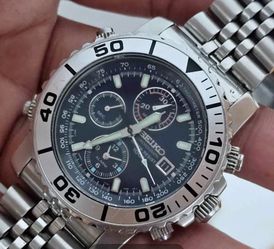 Seiko Chronograph Alarm Tachymeter Watch