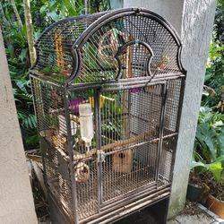 Large, Heavy Duty Parrot Cage