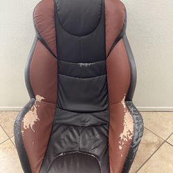 Leather gaming chair
