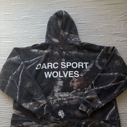 Darc Sport BOX CUT Tree Camo Hoodie / Jacket Size M/L