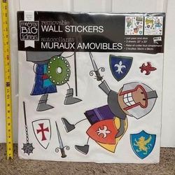 NEW Brave Knight Wall Decals just $3 