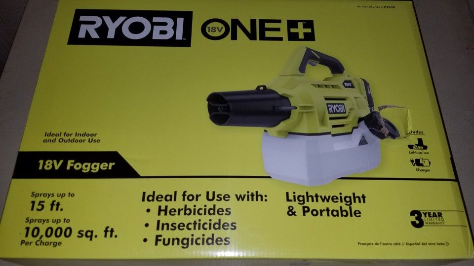 Ryobi 18v Fogger Kit