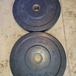 Olympic Bumper Plates-35lbs Cash or Zelle