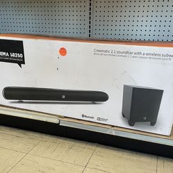 JBL Cinema SB250 Soundbar + Wireless Subwoofer
