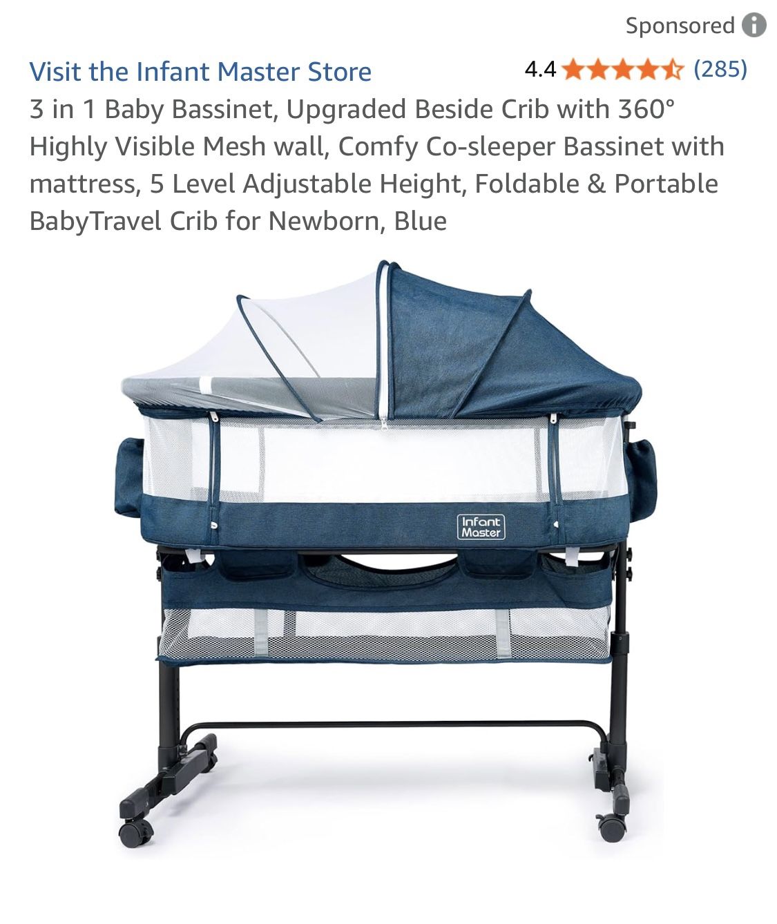 Infant master Brand Bassinet