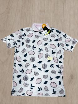 PUMA x Arnold Palmer Citrus Print Golf Polo  Size: Medium & XL