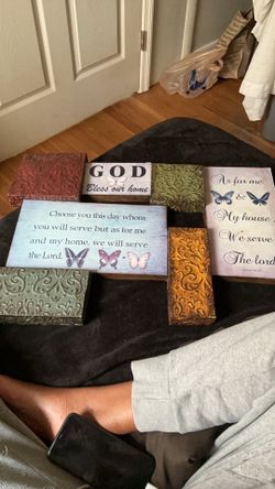 Decorative Christian metal wall decor