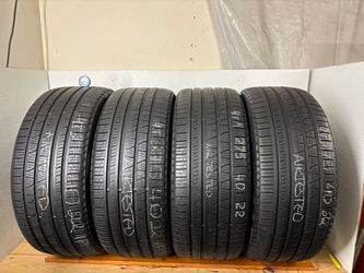 2 tires 275 40 22 pirelli scorpion verde as high tread