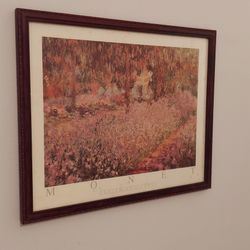 Framed Monet Prints, Set Of 2