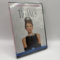 Breakfast at Tiffany's DVD 1961 Widescreen Audrey Hepburn Brand New Sealed Classic Movie