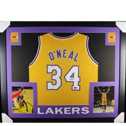 Lakers Shaquille O'Neil Autographed Jersey 