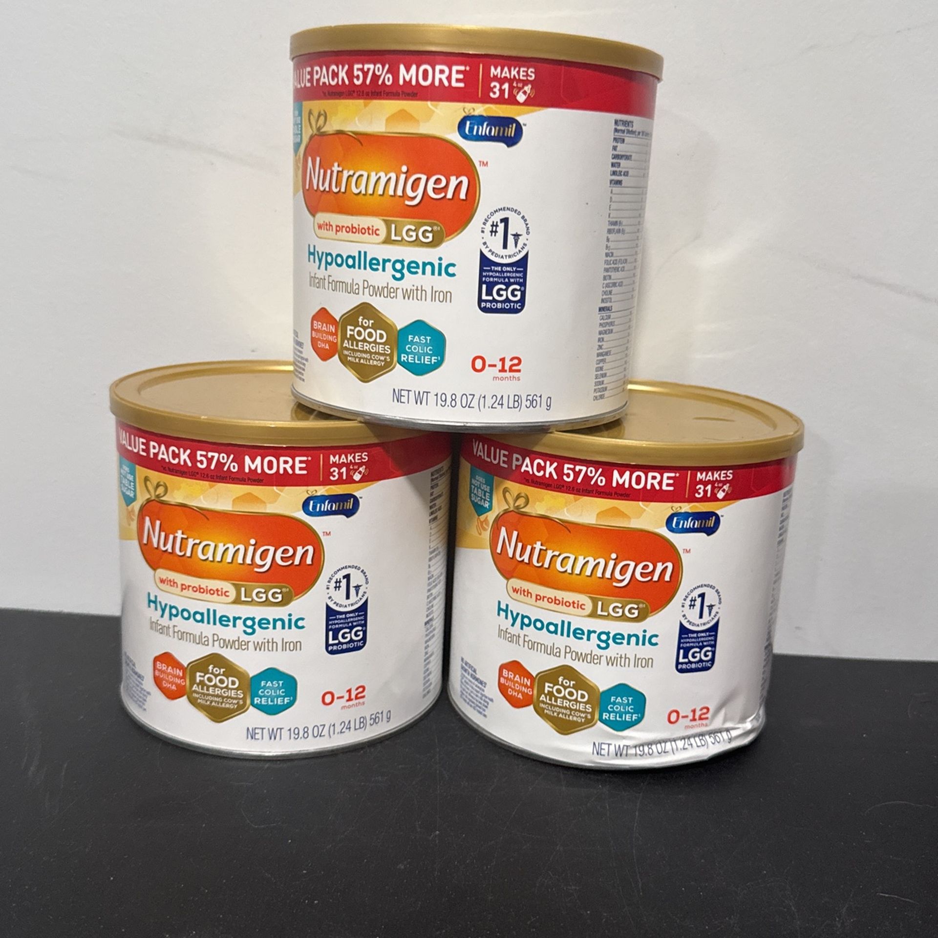 Enfamil 19.8 Nutramigen Hypoallergenic 3 Packs 🔥🔥