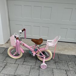 little kids bike bicycle with training wheels 
