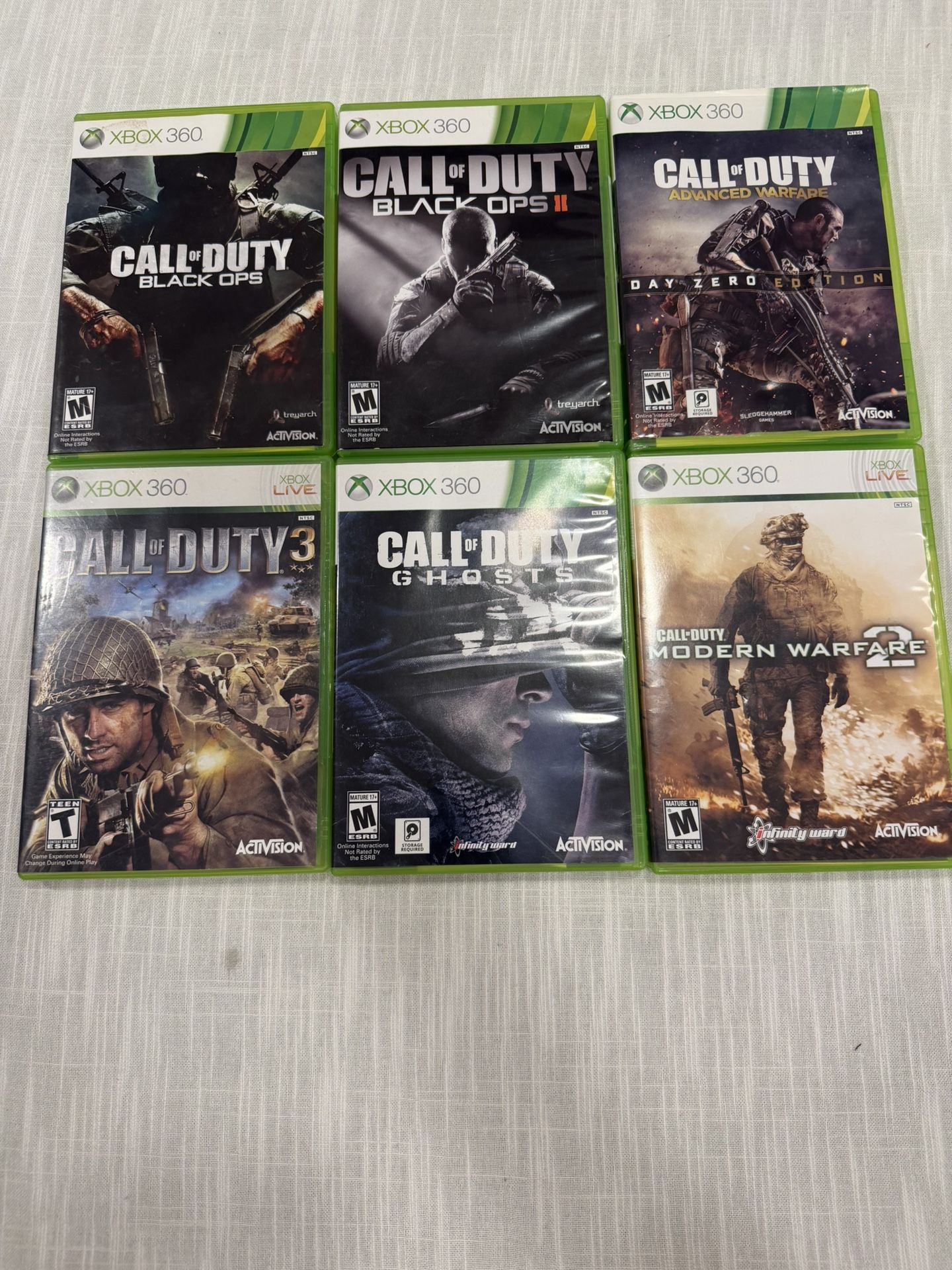 Call Of Duty Bundle Xbox 360
