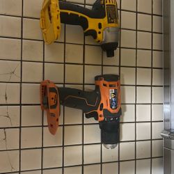 Dewalt Impact & Ridgid Drill