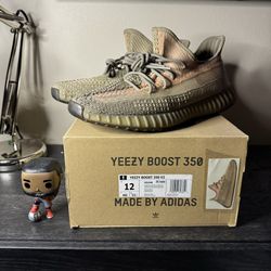 Size 12 Used Yeezy 350 Sand Taupe 