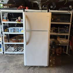FRIGIDAIRE REFRIGERATOR IN GOOD WORKING CONDITION ,IT MEASURES 30 BY 30 BY 65. $250.00 OR BEST OFFER.