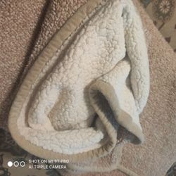 Through BLANKET NICE, AND WARM 