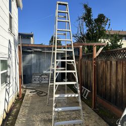 12 Foot Aluminum Ladder 